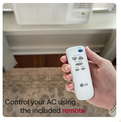 12,200 BTU Smart Wi-Fi Enabled Window Air Conditioner, Cooling & Heating, 570 Sq. Ft