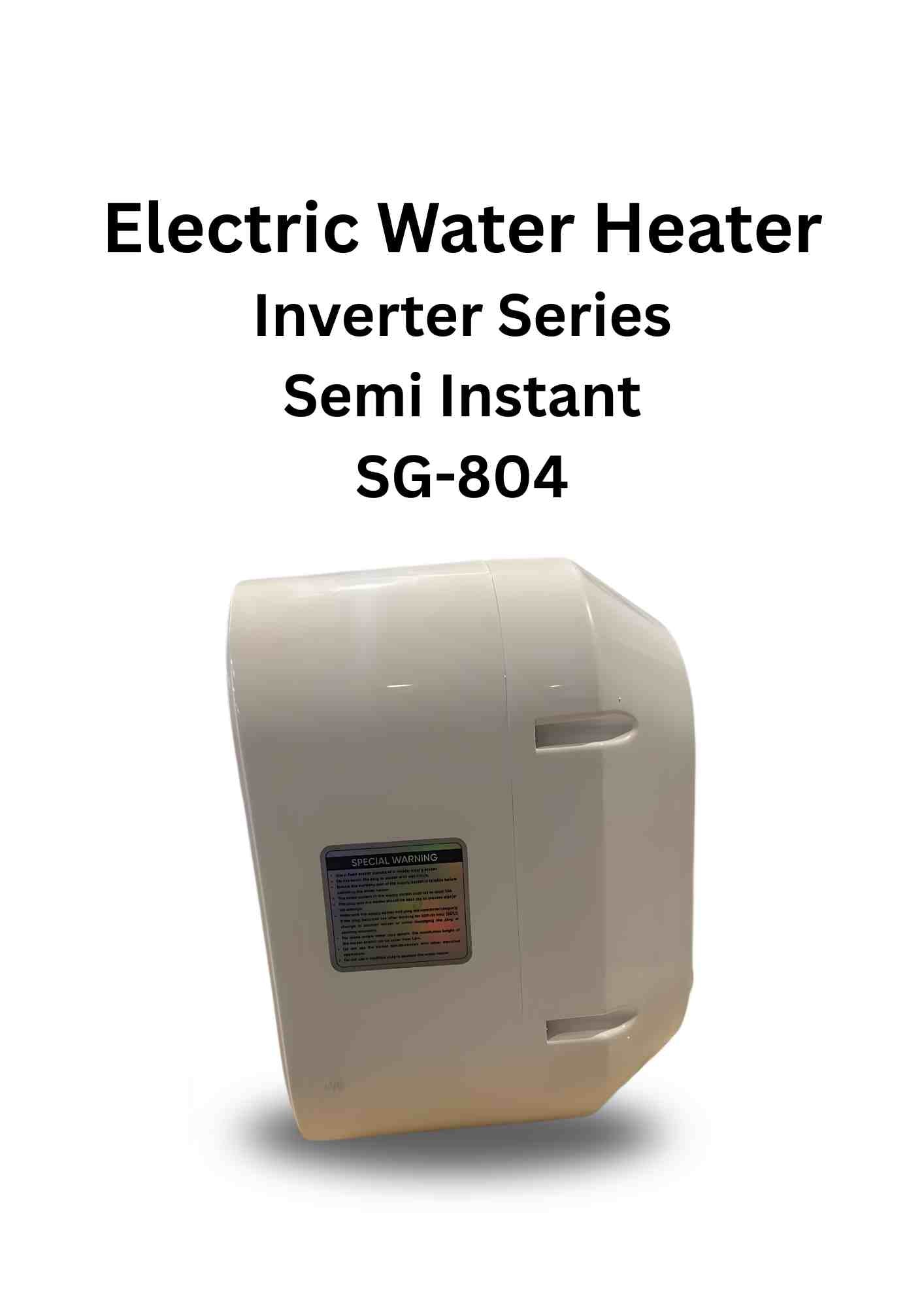 Super Golden SG-804 | 20-Litre Semi-Instant Electric Water Heater β Inverter Series (800W / 1200W / 2000W)