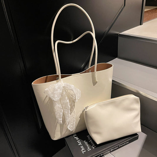 Luxury Tote Bag with Zipper