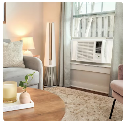 Air Conditioner, Cooling & Heating 7,600 BTU Window