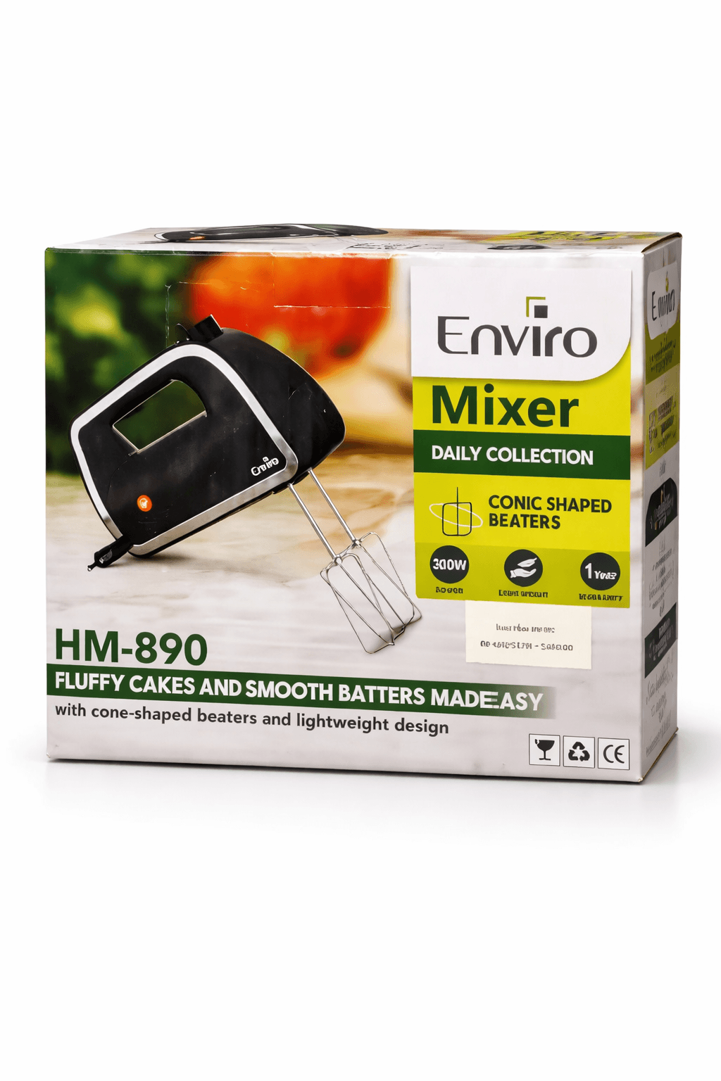 Hand Mixer (HM-890) Enviro Food Mixers