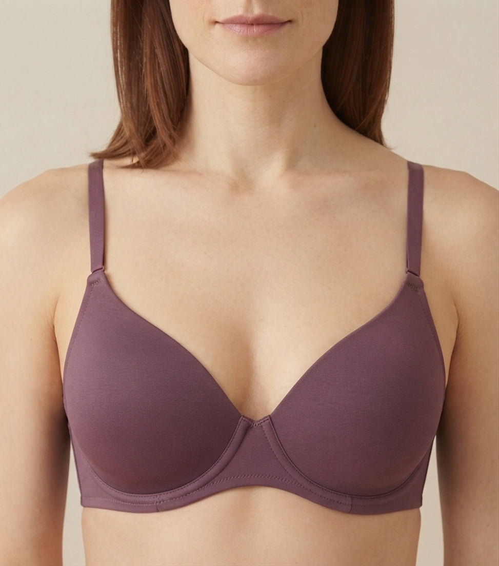 Cup Side Support Double Layered Multiway Cotton Bra