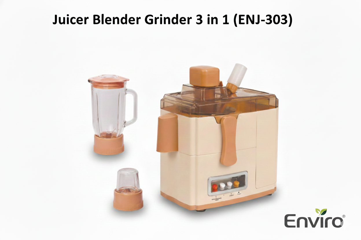 Juicer Blender Grinder 3 in 1 (ENJ-303)