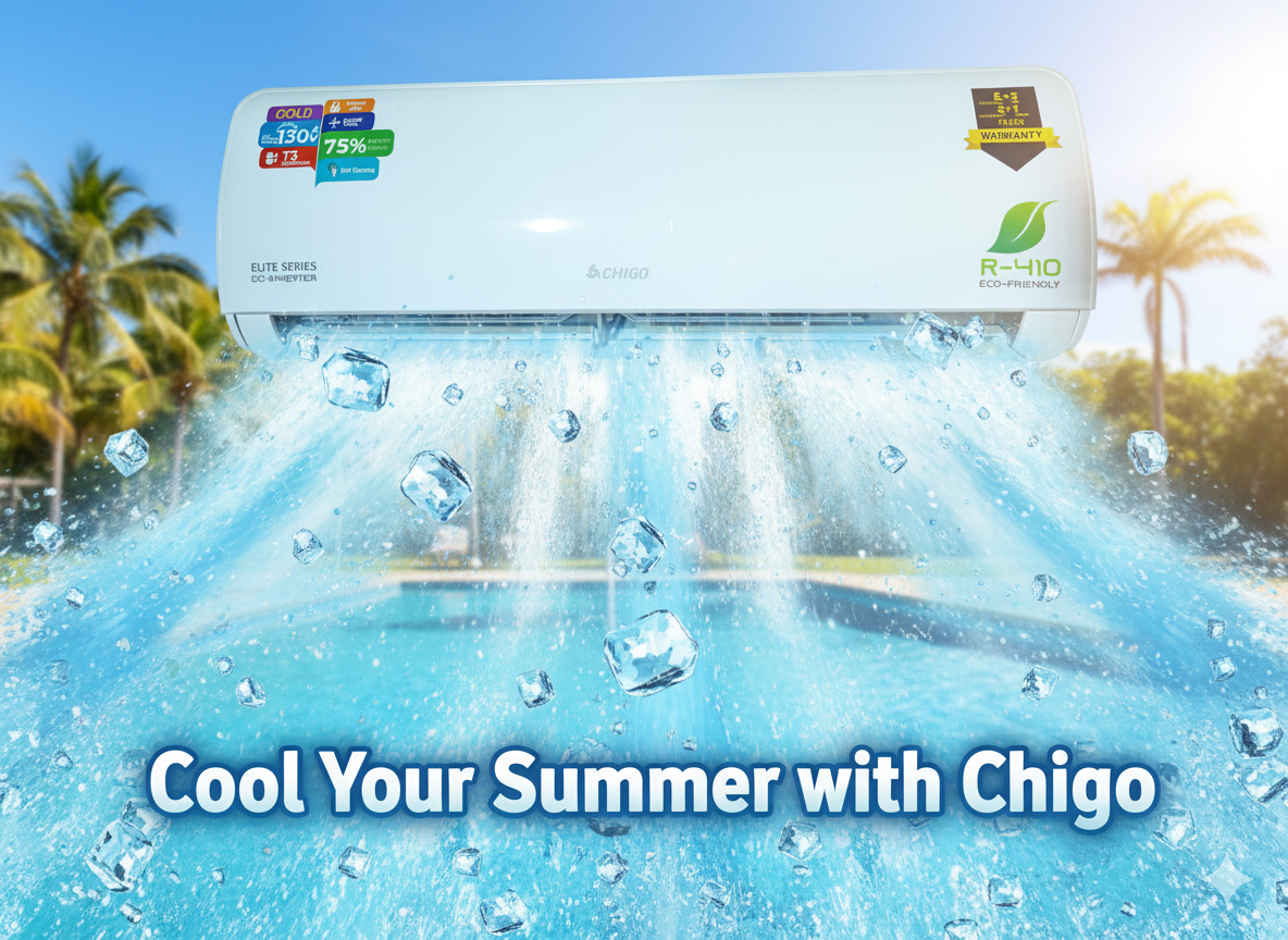 Wall Split Chigo Type Elite series 1.5 ton CSI-18ES H&C (DC Inverter)