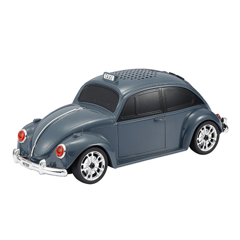 WS-1939 Car Model Speaker - Portable Taxi Sound Box with LED Lights