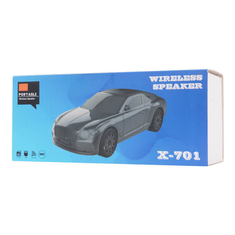 Portable Car Shape Bluetooth Speaker | Wireless Mini Sound System