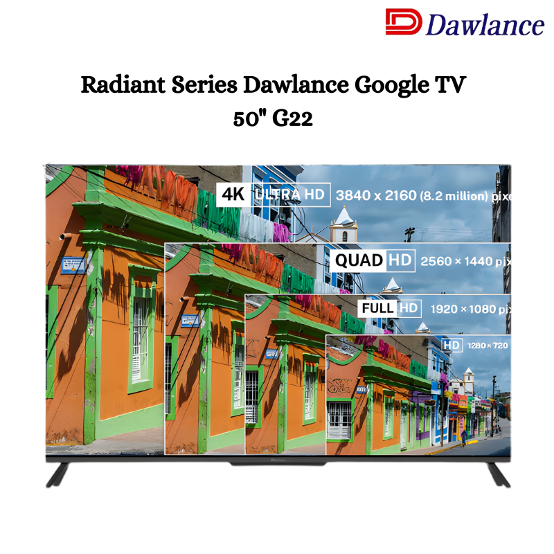 Radiant Series Dawlance Google TV 50" G22