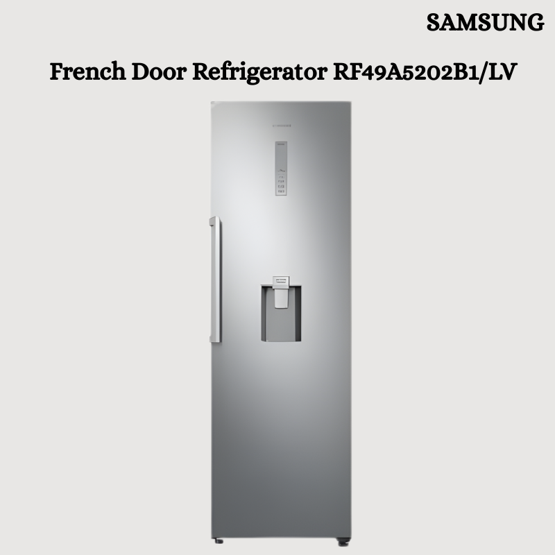 French Door Refrigerator with Water Dispenser RF49A5202B1/LV
