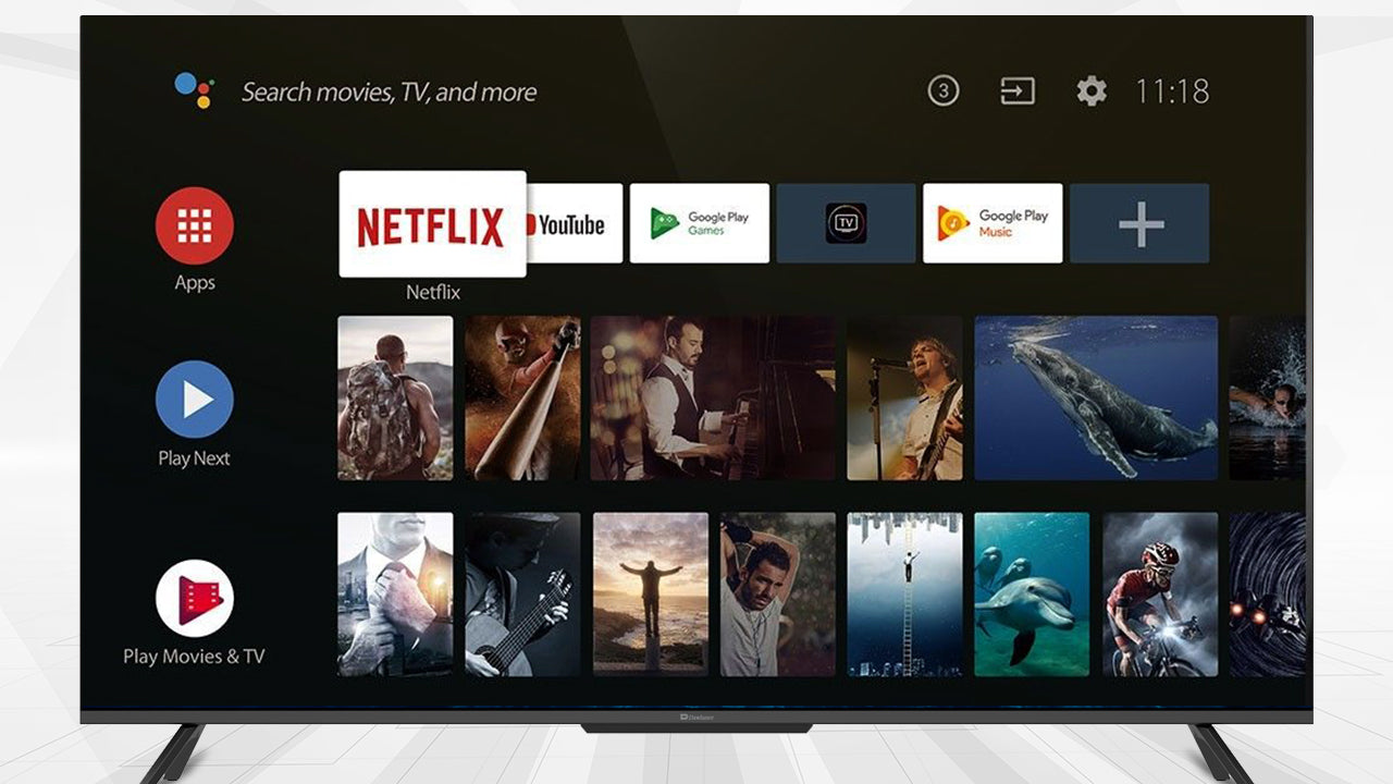 Canvas Series Android Dawlance TV 50" G3A 4K UHD