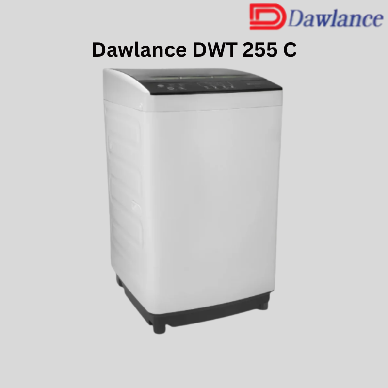 Dawlance DWT 255 C | 10 kg Top Load Washing Machine | Stylish Design & Powerful Performance