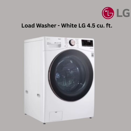 Ultra Large Capacity Front Load Washer - White LG