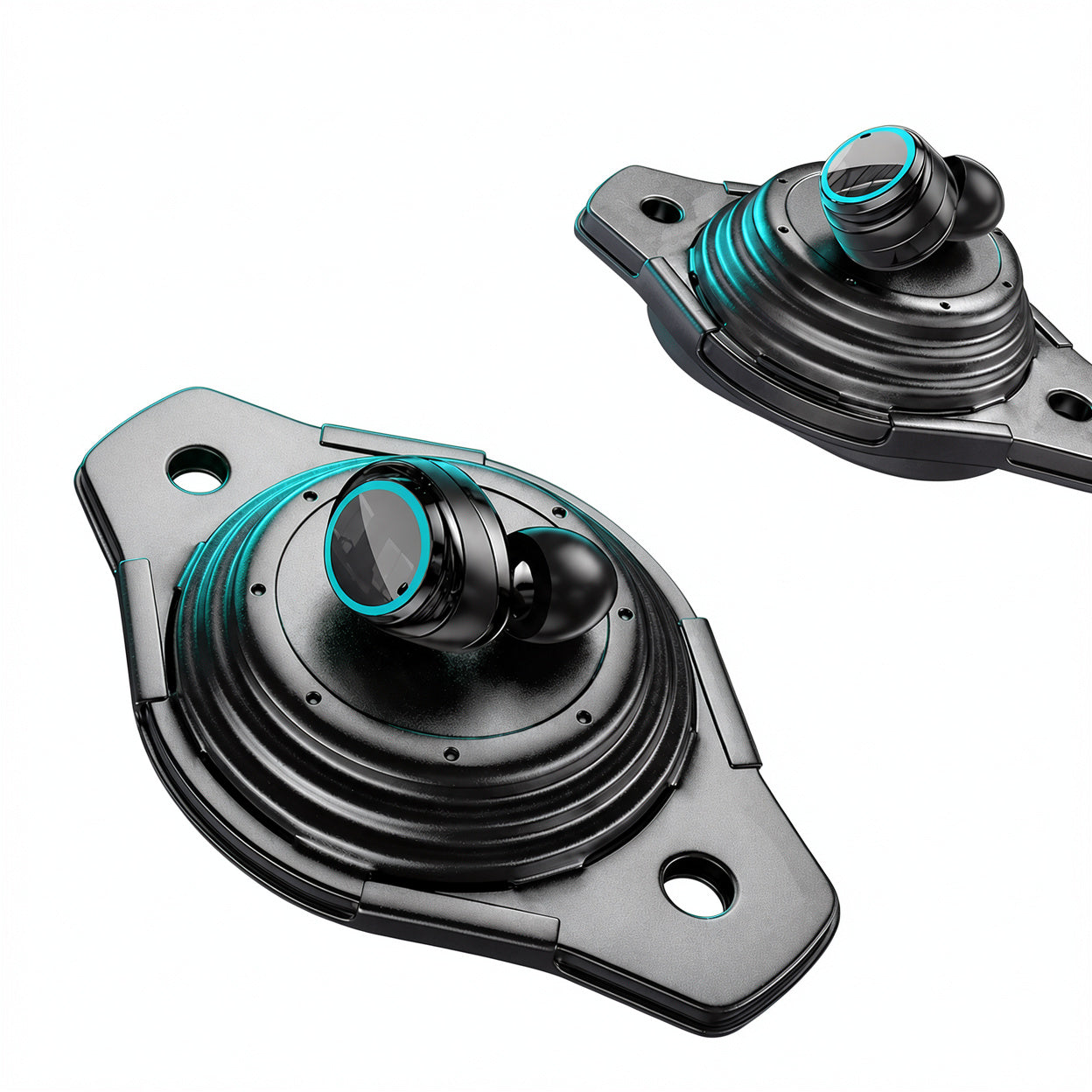 M25 9D Sound Ultra-Gaming Wireless Earbuds – Futuristic Design & Immersive Audio