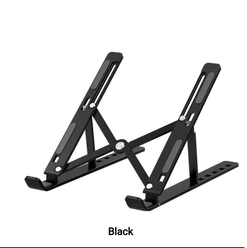 Adjustable Laptop Stand – Foldable Aluminum Laptop Holder for Desk