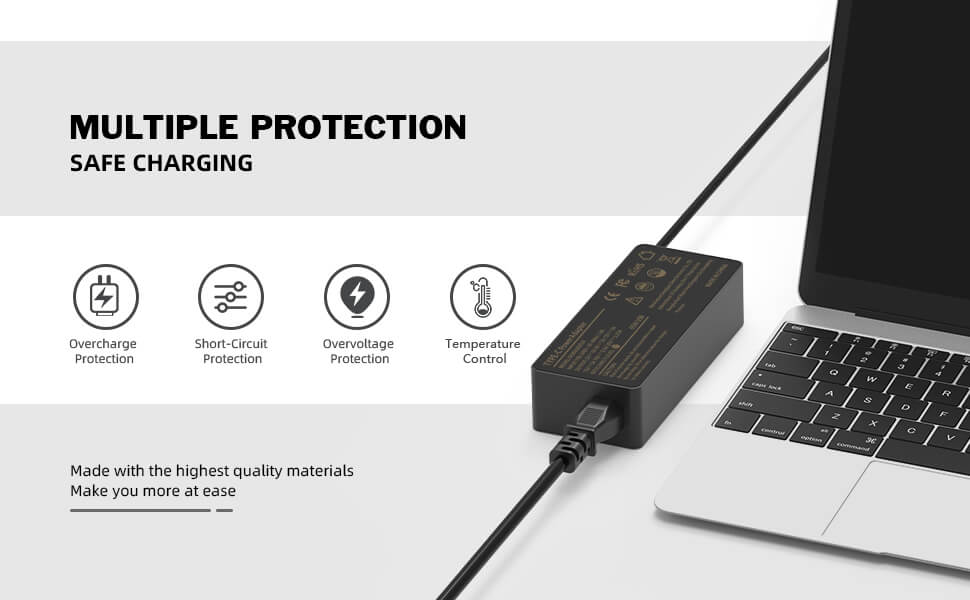 High-Speed Power Adapter – Intelligent Charging with Overheat & Surge Protection