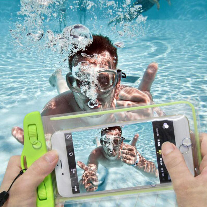 Universal Waterproof Phone Case – Beach & Swimming Dry Pouch Bag