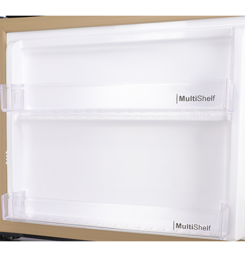 Double Door Refrigerator Dawlance CHROME HAIRLINE BLACK REF 9173