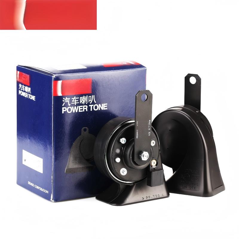 Power Tone Car Horn High Quality Loud Sound | Universal Electric Snail Horn for Cars & Bikes | Durable & Waterproof Auto Horn