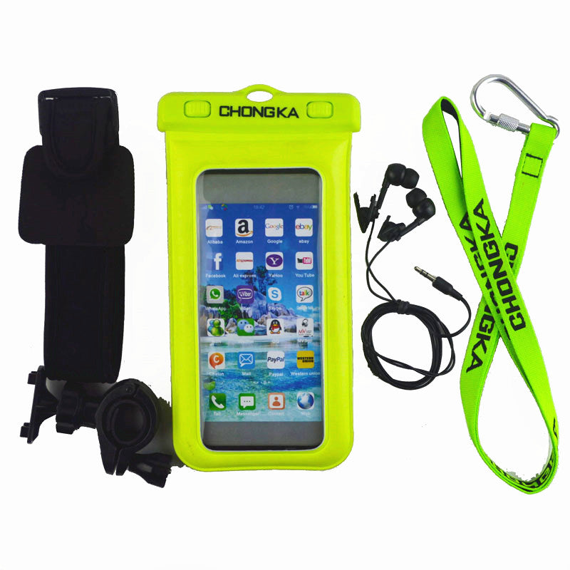 Waterproof Mobile Phone Bag Accessories PVC Phone case Water Proof for Swimming Floating Waterproof Pouch for uniuniversal