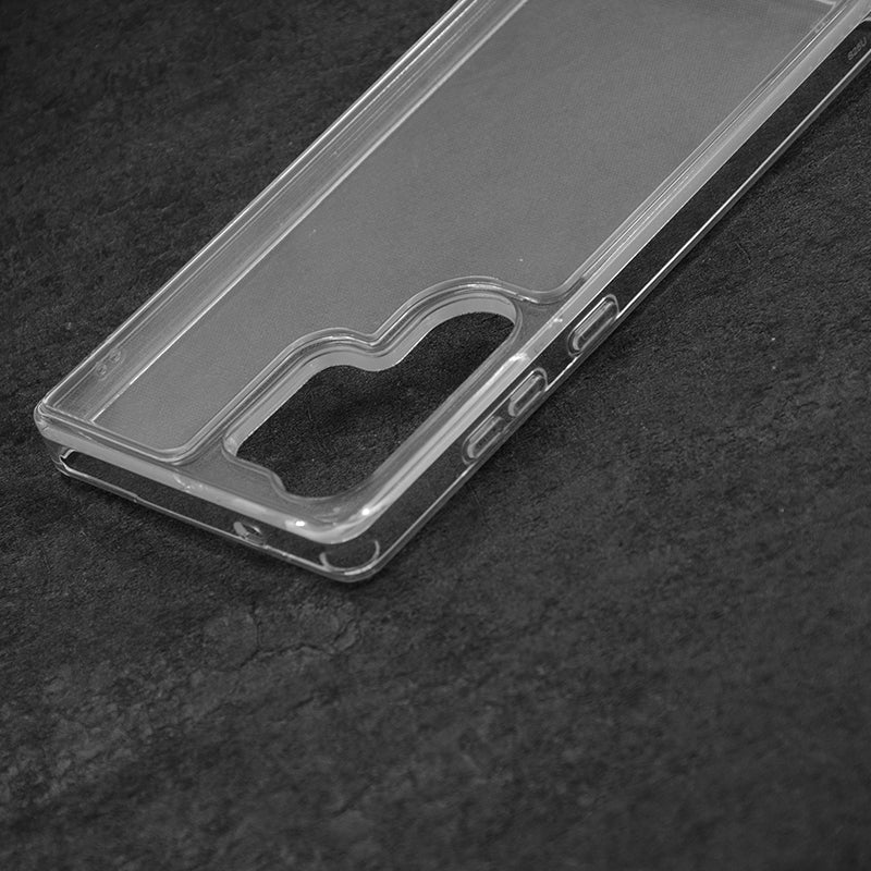 Clear Protective Phone Case – Slim Transparent Shockproof Cover with Camera Protection