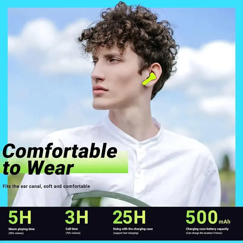 Air 31 Wireless Earbuds with LED Display Case – HD Sound & Long Battery Life