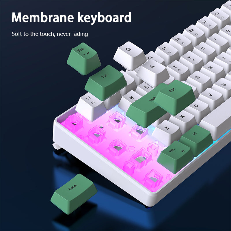 Ultra Soft Film Keyboard – Silent Typing & Ergonomic Design