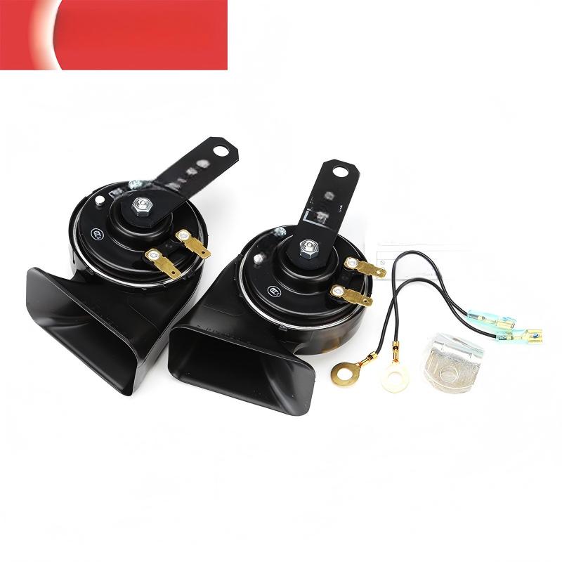 Power Tone Car Horn High Quality Loud Sound | Universal Electric Snail Horn for Cars & Bikes | Durable & Waterproof Auto Horn