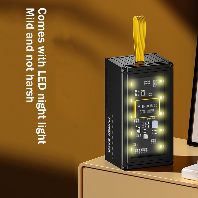 Smart Multi-Device Charging Station with Digital Screen – High-Speed USB Power Hub
