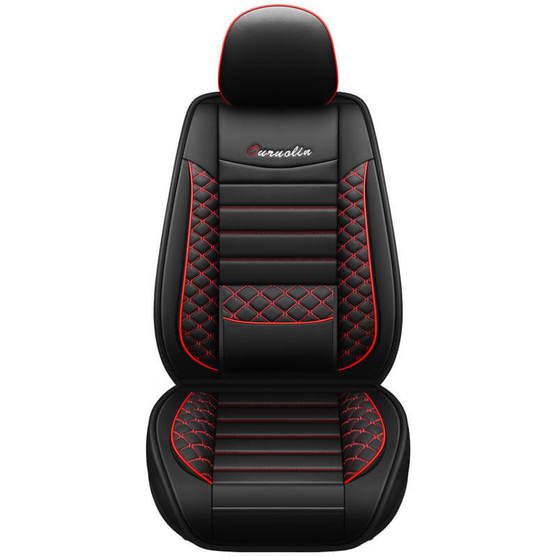 Universal Leather Car Seat Cover – Luxury Comfort with Anti-Slip Base