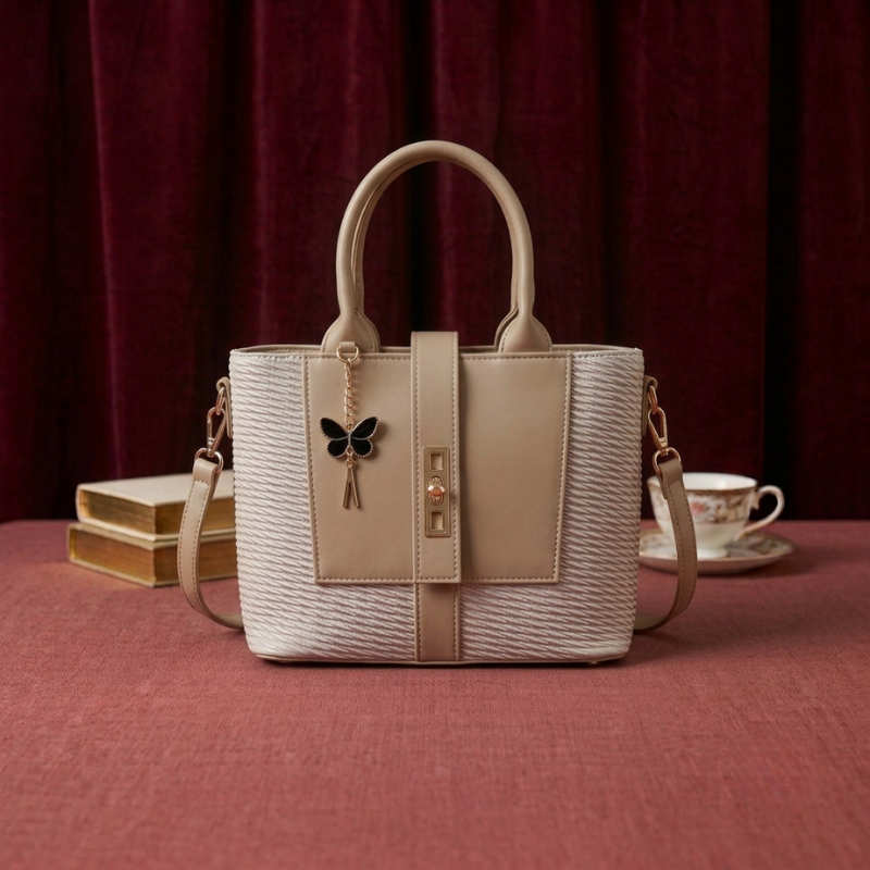 Handbag for Women – Elegant Lilac & Pink Tote ZTS-CR-171