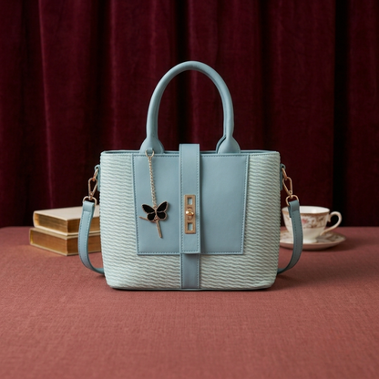 Handbag for Women – Elegant Lilac & Pink Tote ZTS-CR-171