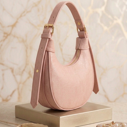 Trendy Semi-Circle Crossbody Bag - Premium Quality ZTS-CR-169