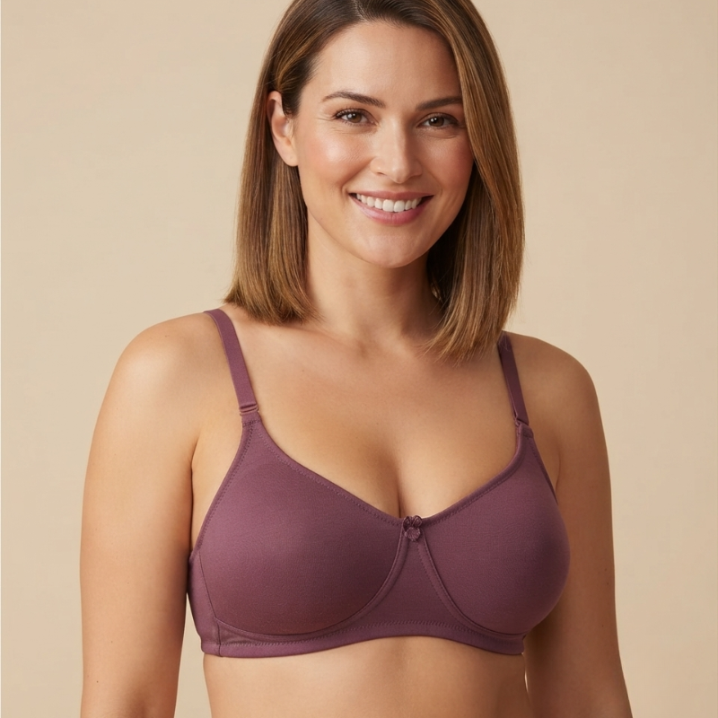 Cup Side Support Double Layered Multiway Cotton Bra