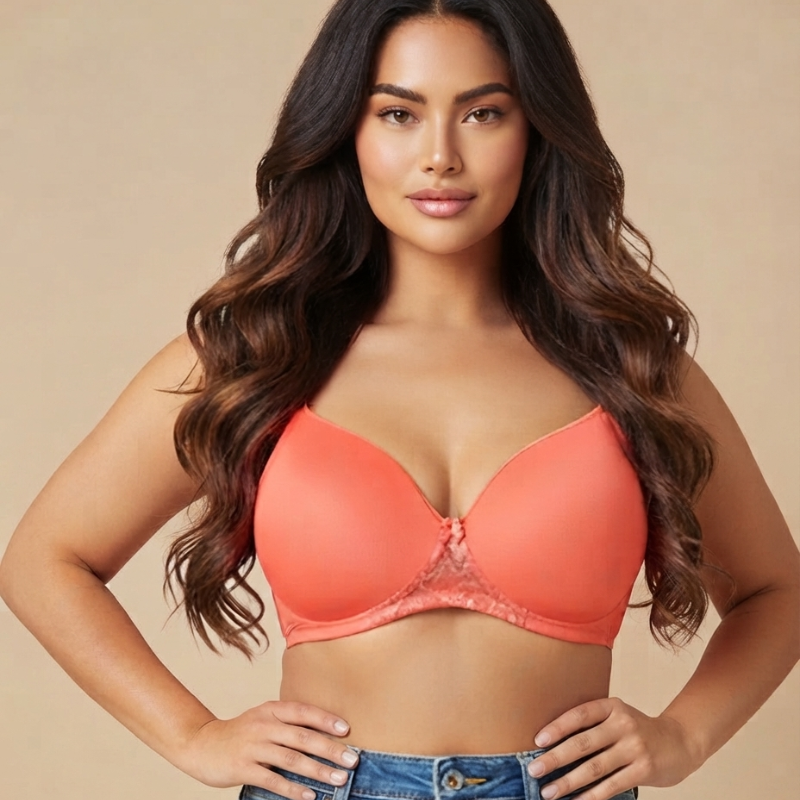 Wireless Go To T-Shirt Bra With a Touch Of Lace