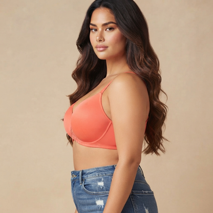 Wireless Go To T-Shirt Bra With a Touch Of Lace