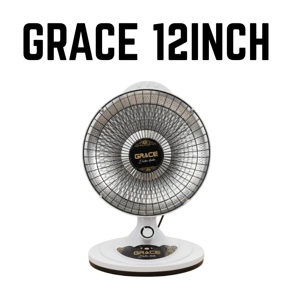 Grace 12" Electric Reflector Heater – Efficient, Focused & Reliable Heating