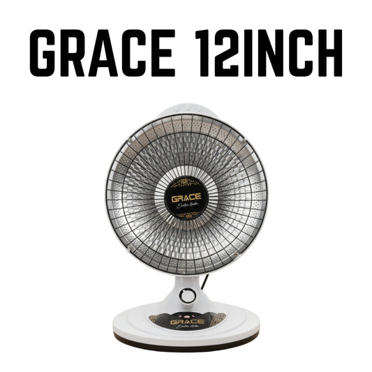 Grace 12" Electric Reflector Heater – Efficient, Focused & Reliable Heating