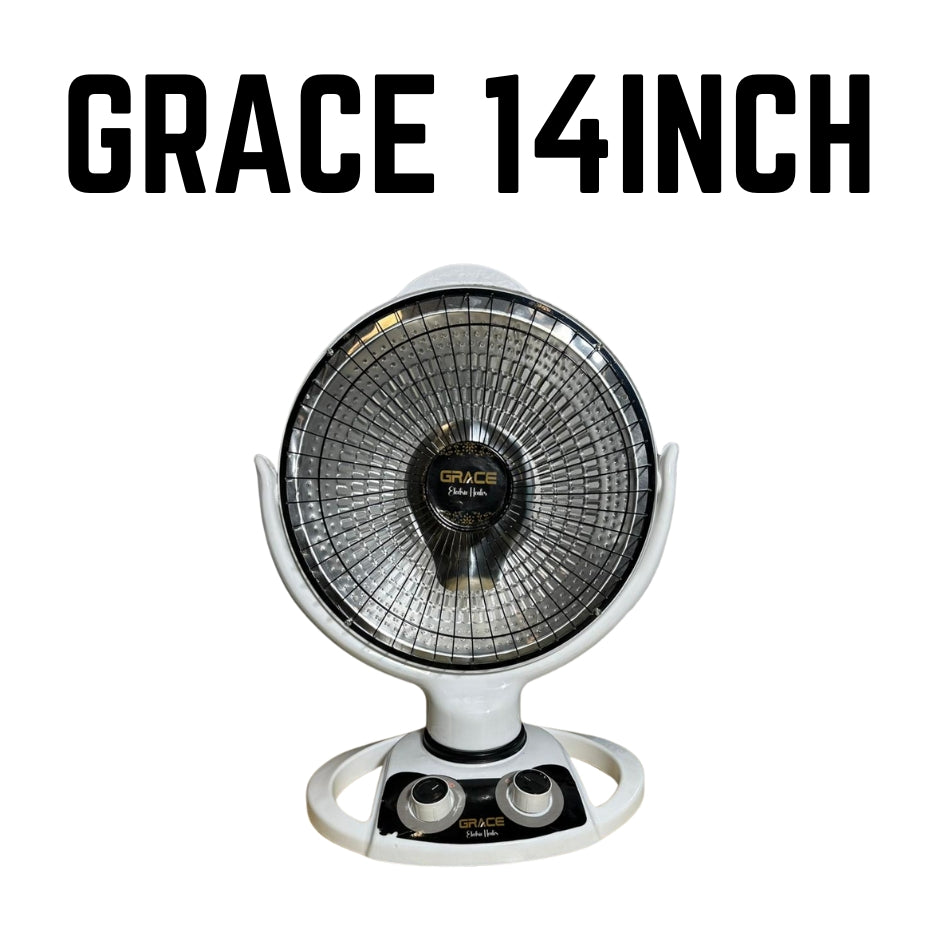 Grace Electric Sun Heater – 14 Inch | 450W–900W Carbon Fiber Heating | High-Efficiency Winter Heating Solution