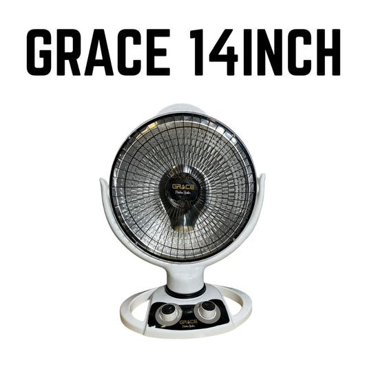 Grace Electric Sun Heater – 14 Inch | 450W–900W Carbon Fiber Heating | High-Efficiency Winter Heating Solution