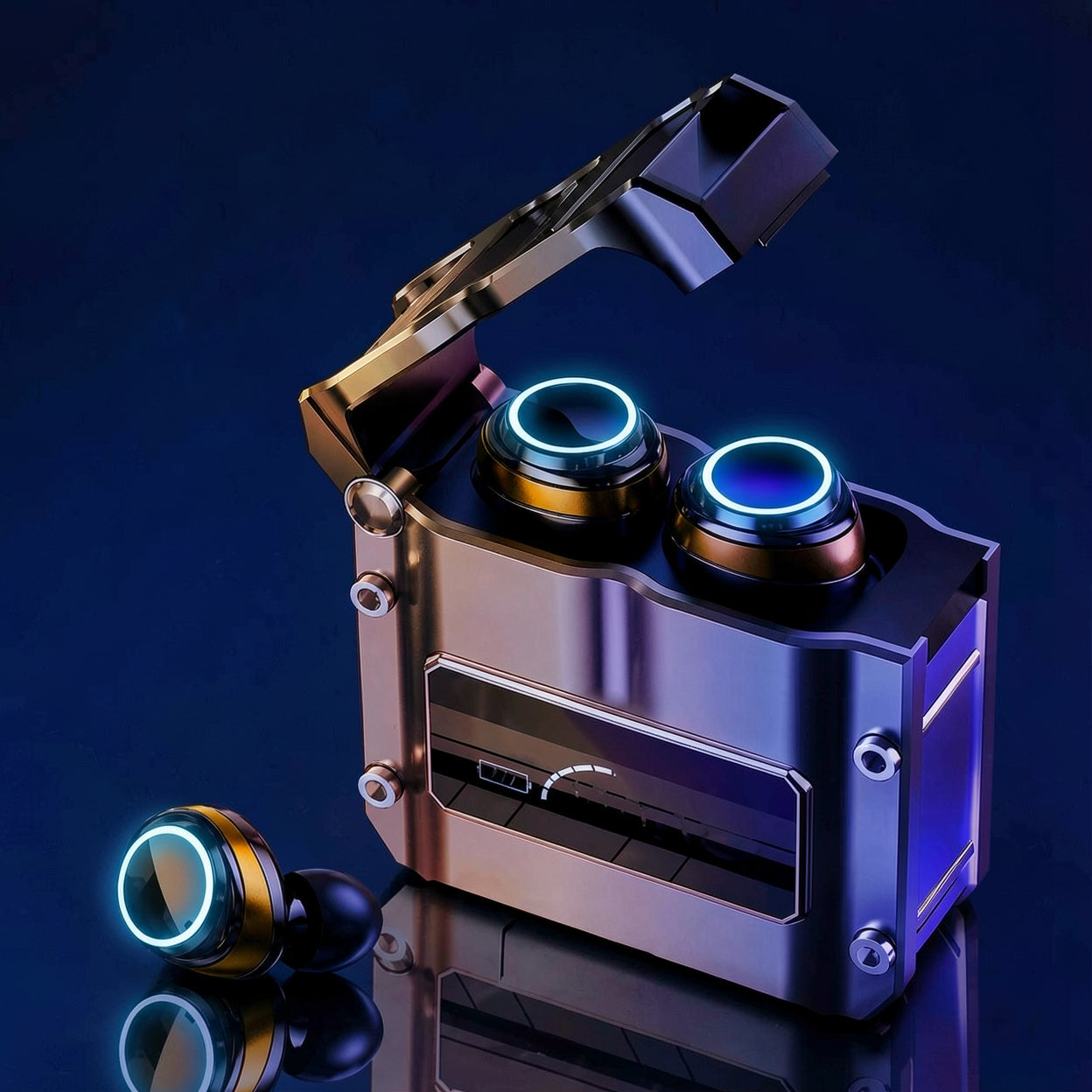 M25 9D Sound Ultra-Gaming Wireless Earbuds – Futuristic Design &amp; Immersive Audio