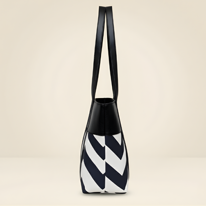 Premium Zig-Zag Pattern Tote Bag Stylish Women’s ZTS-CR-061