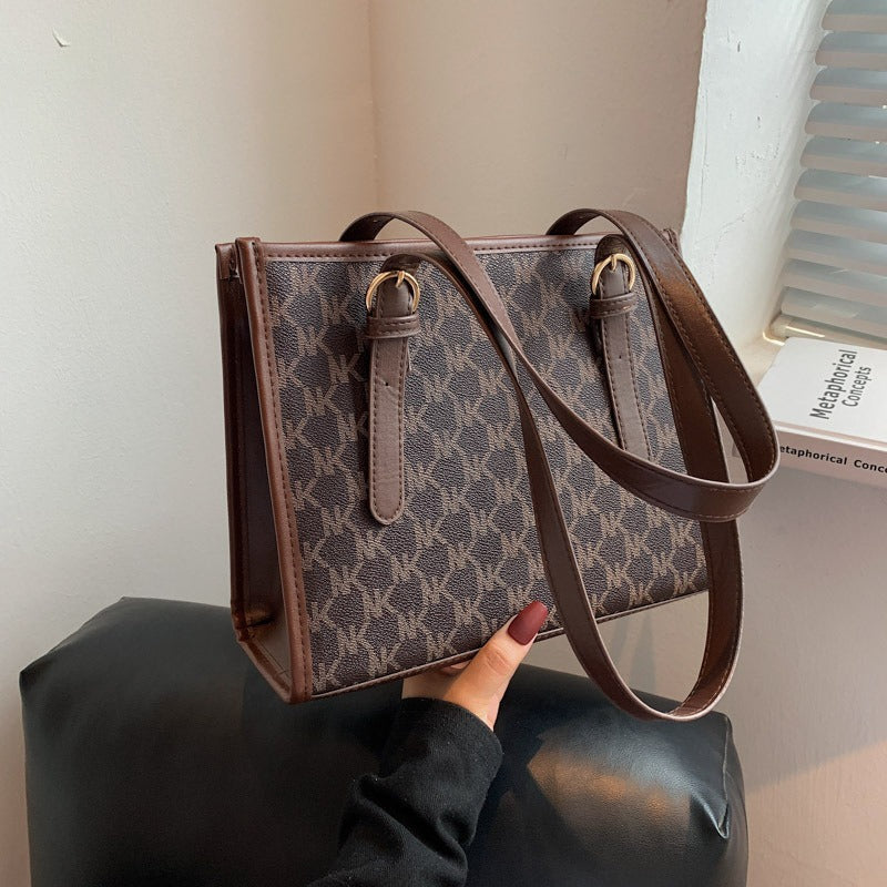 Tote Bag with Zip Closure FashionableZTS-CR