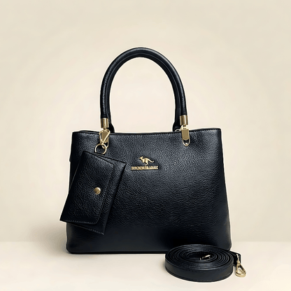 Luxury Textured Ladies Handbag With Matching Pouch ZTS-CR-152