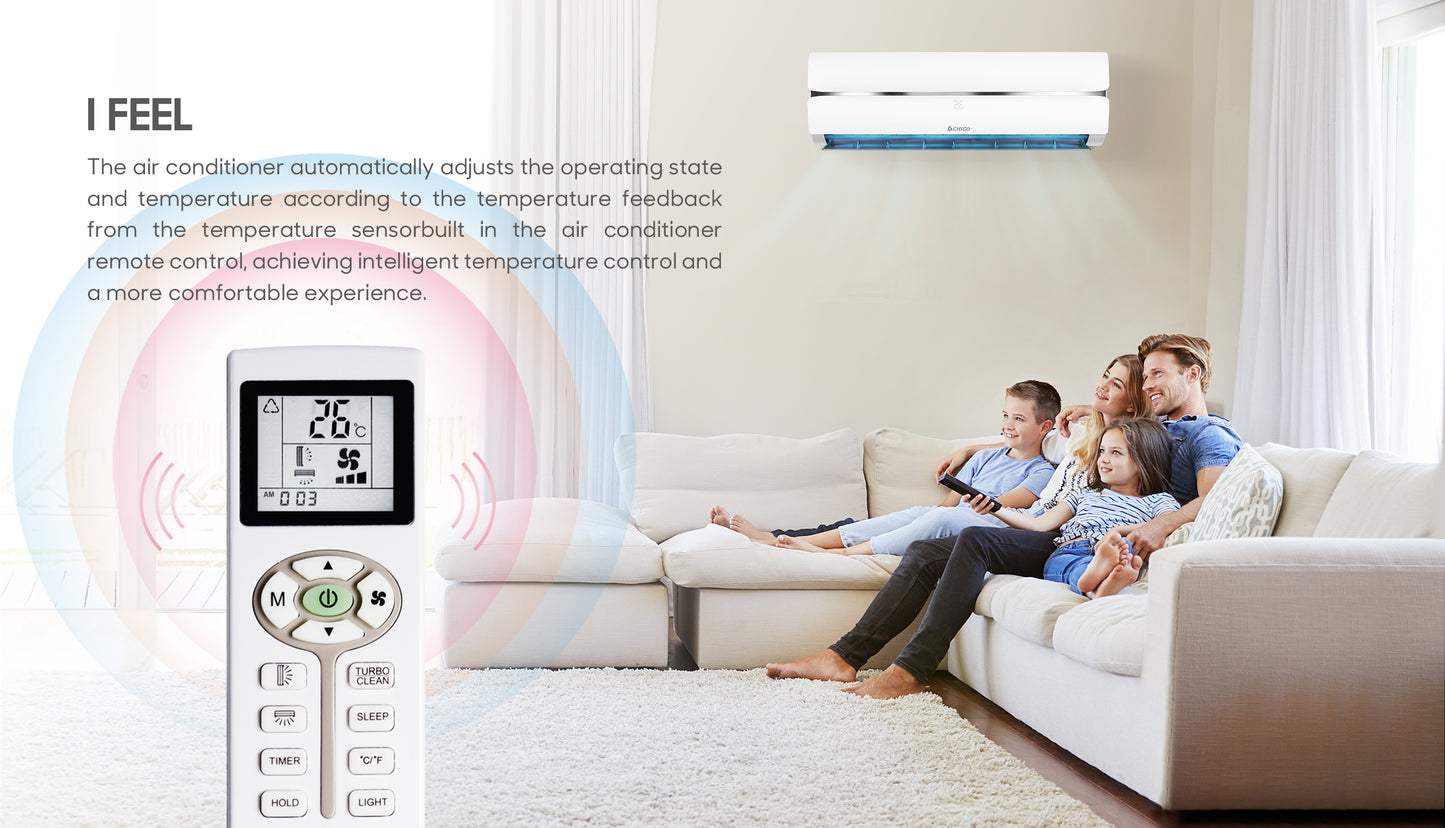 Chigo 1 Ton Inverter Split Air Conditioner(AC) Elite Series CSI-12ES H&C (DC Inverter)