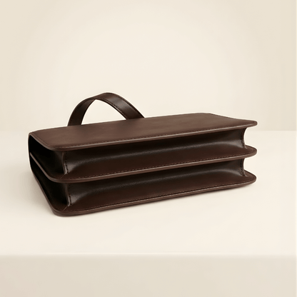 Luxury Suede Dual Tone Ladies Handbag ZTS-CR-122