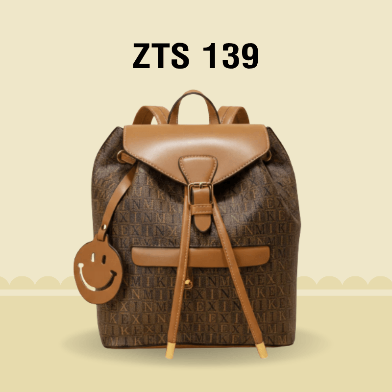 Multi Textured Ladies Tote Circular Monogram Bag ZTS-CR-139