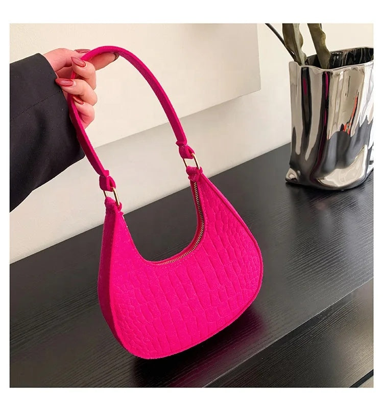 Ladies Luxury Handbag Mooc Shape for Women