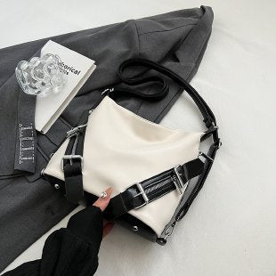 Women's Trendy Tote Bag Niche Design Trendy PU Ladies Backpack Casual Double-Strap ZTS-CR-160