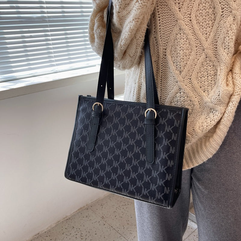 Tote Bag with Zip Closure FashionableZTS-CR