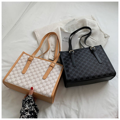 Tote Bag with Zip Closure FashionableZTS-CR
