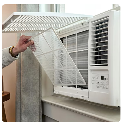 Air Conditioner, Cooling & Heating 7,600 BTU Window